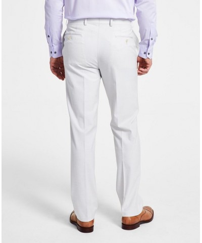 Men's Classic-Fit Solid Flat-Front Dress Pants PD08 $24.75 Pants