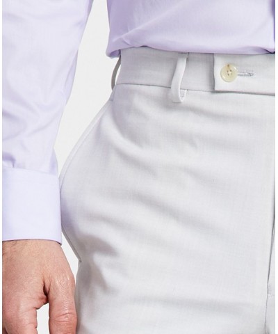 Men's Classic-Fit Solid Flat-Front Dress Pants PD08 $24.75 Pants