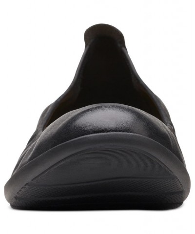 Women's Jenette Ease Slip-On Flats Black Suede $44.00 Shoes