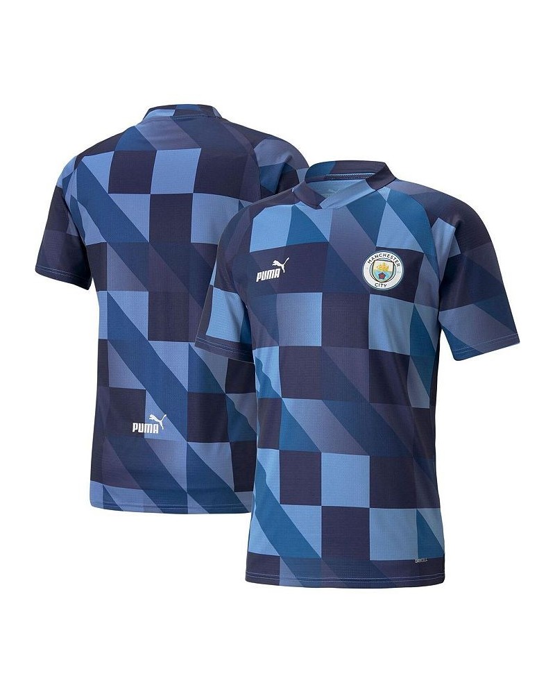 Men's Sky Blue Manchester City 2022/23 Pre-Match Training Jersey $28.70 Jersey