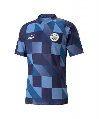 Men's Sky Blue Manchester City 2022/23 Pre-Match Training Jersey $28.70 Jersey