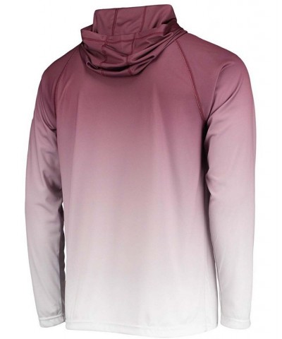 Men's Maroon Texas A M Aggies Terminal Tackle Omni-Shade UPF 50 Long Sleeve Hooded T-shirt $38.49 T-Shirts