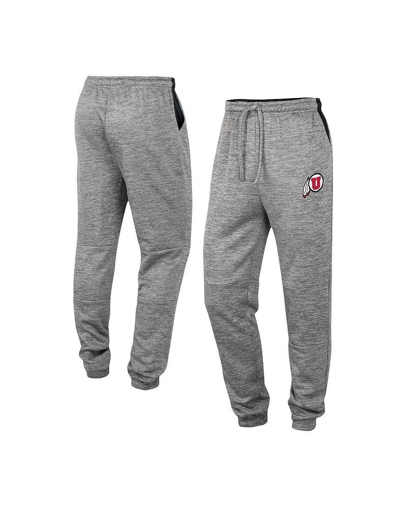 Men's Gray Utah Utes Worlds to Conquer Sweatpants $27.60 Pants