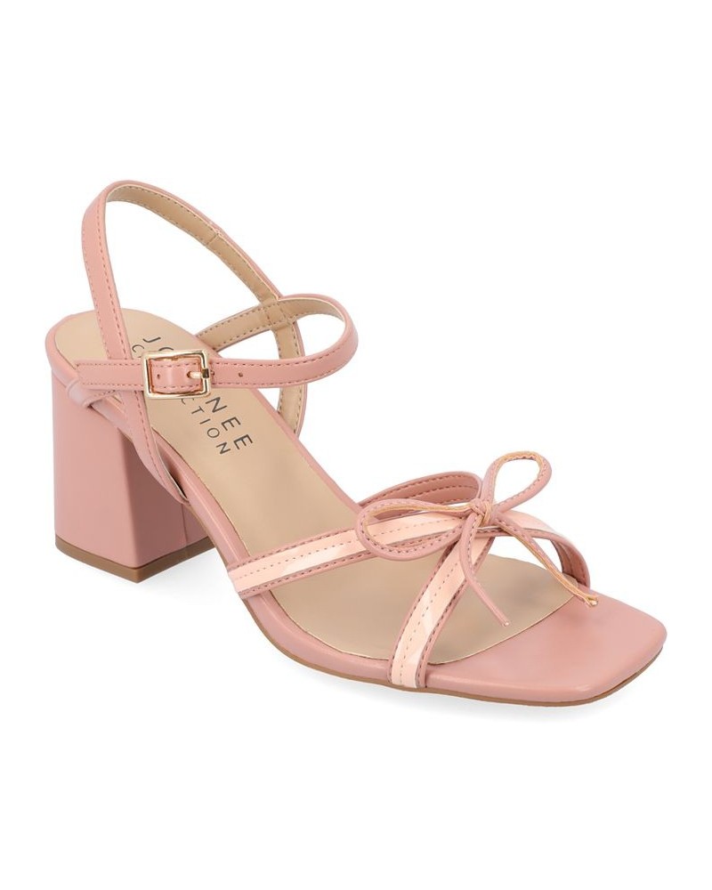 Women's Issmia Crisscross Bow Sandals PD05 $49.39 Shoes