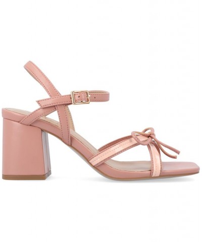 Women's Issmia Crisscross Bow Sandals PD05 $49.39 Shoes