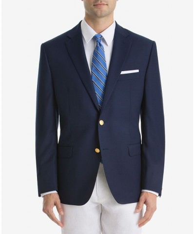 Men's UltraFlex Classic-Fit Sport Coat Blue $46.50 Blazers