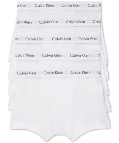 Men's 5-Pk. Cotton Classic Trunks White $23.52 Underwear