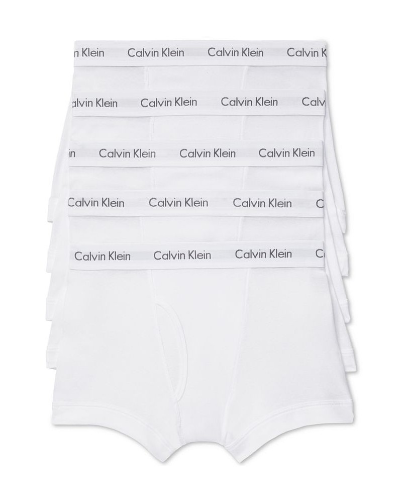 Men's 5-Pk. Cotton Classic Trunks White $23.52 Underwear