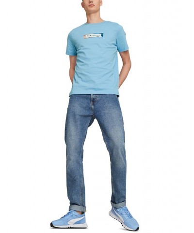 Men's BMW Statement Graphic Short-Sleeve T-Shirt Blue $25.20 T-Shirts