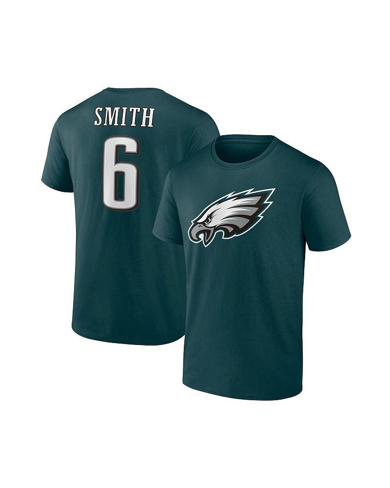 Men's Branded Devonta Smith Midnight Green Philadelphia Eagles Player Icon T-shirt $18.00 T-Shirts