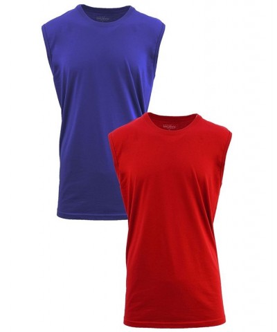 Men's Muscle Tank Top, Pack of 2 PD05 $16.32 T-Shirts