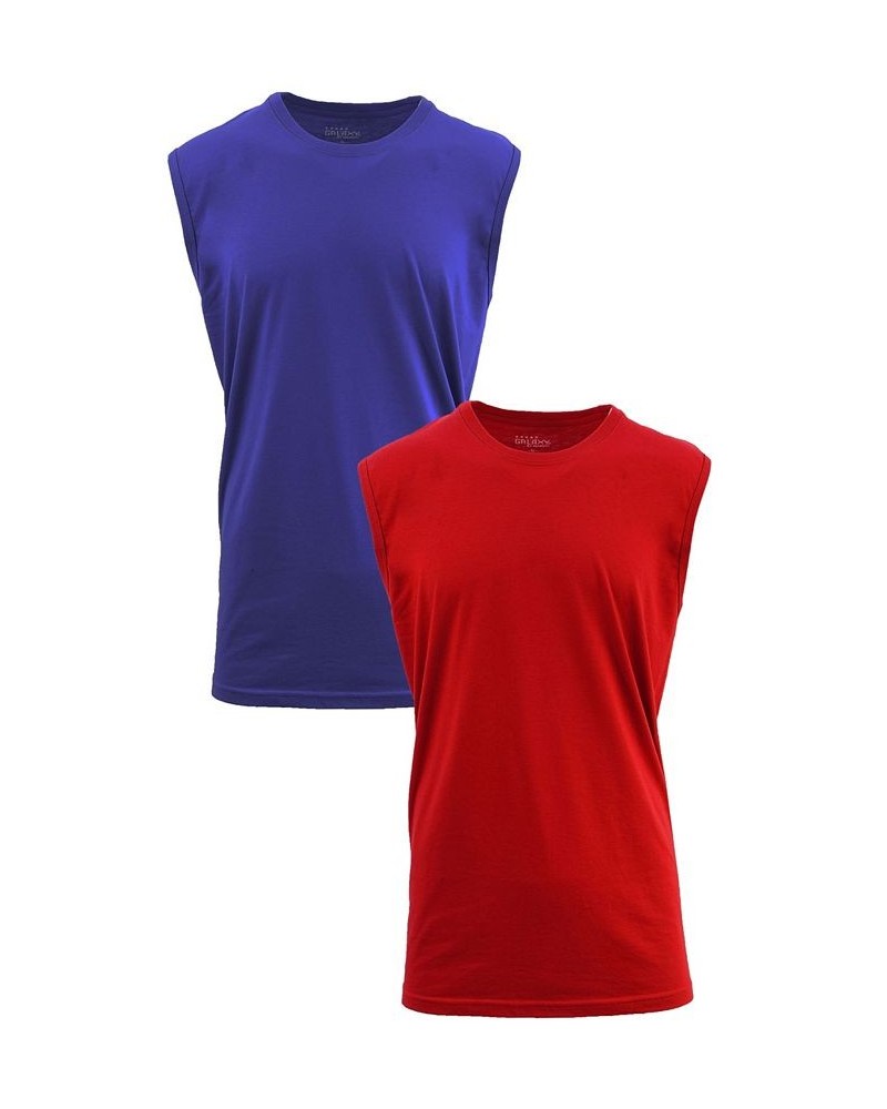 Men's Muscle Tank Top, Pack of 2 PD05 $16.32 T-Shirts