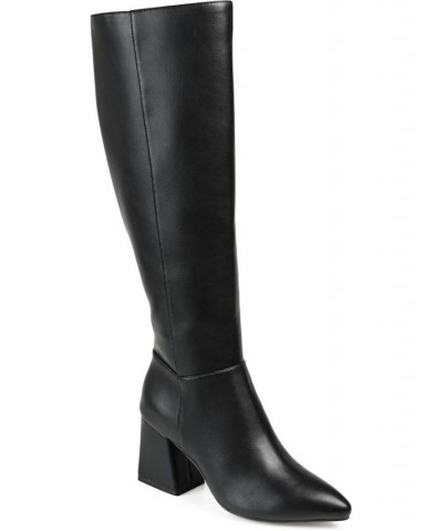 Women's Landree Tall Boots Black $64.40 Shoes