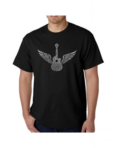 Men's Word Art T-Shirt - Amazing Grace Black $14.35 T-Shirts