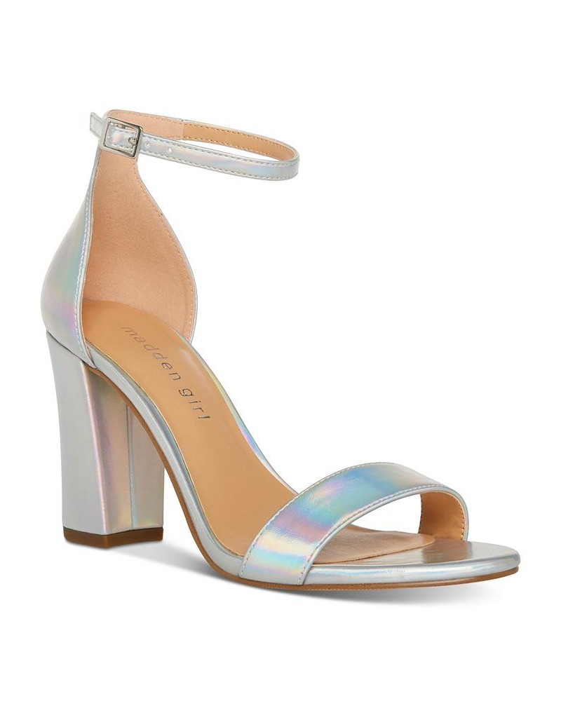 Bella Two-Piece Block Heel Sandals PD08 $29.90 Shoes