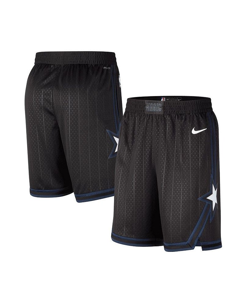 Men's Black Orlando Magic 2022/23 City Edition Swingman Shorts $33.11 Shorts