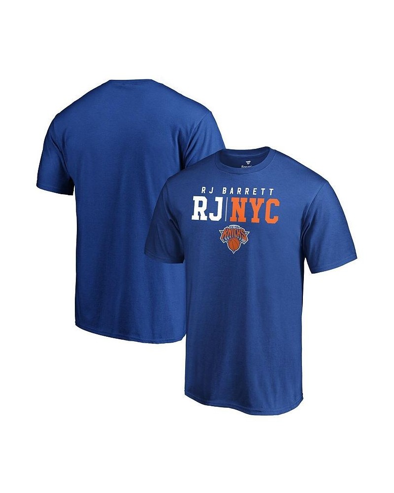 Men's RJ Barrett Royal New York Knicks 2019 NBA Draft Hometown T-shirt $17.66 T-Shirts