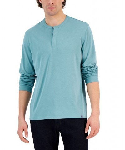 Men's Alfatech Solid Henley PD05 $15.39 T-Shirts