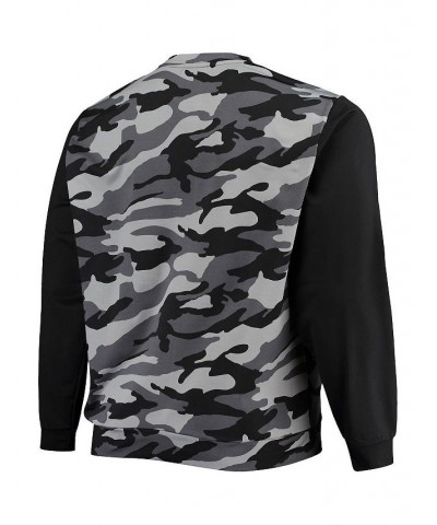 Men's Black Kansas City Chiefs Camo Long Sleeve T-shirt $28.70 T-Shirts