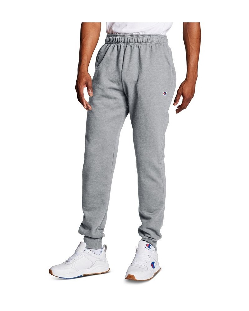 Men's Powerblend Fleece Joggers White $24.94 Pants