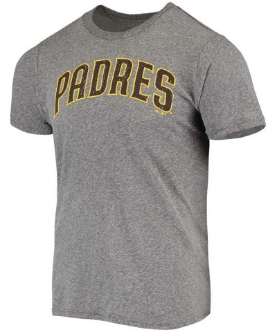 Men's Fernando Tatis Jr. Heathered Gray San Diego Padres Name and Number Tri-Blend T-shirt $21.15 T-Shirts