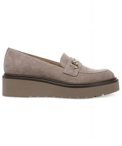 Mayaa Lug-Sole Loafers Tan/Beige $51.74 Shoes