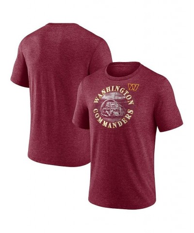 Men's Branded Heathered Burgundy Washington Commanders Sporting Chance T-shirt $21.15 T-Shirts