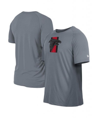 Men's Gray Atlanta Falcons Training Camp Raglan T-shirt $25.49 T-Shirts