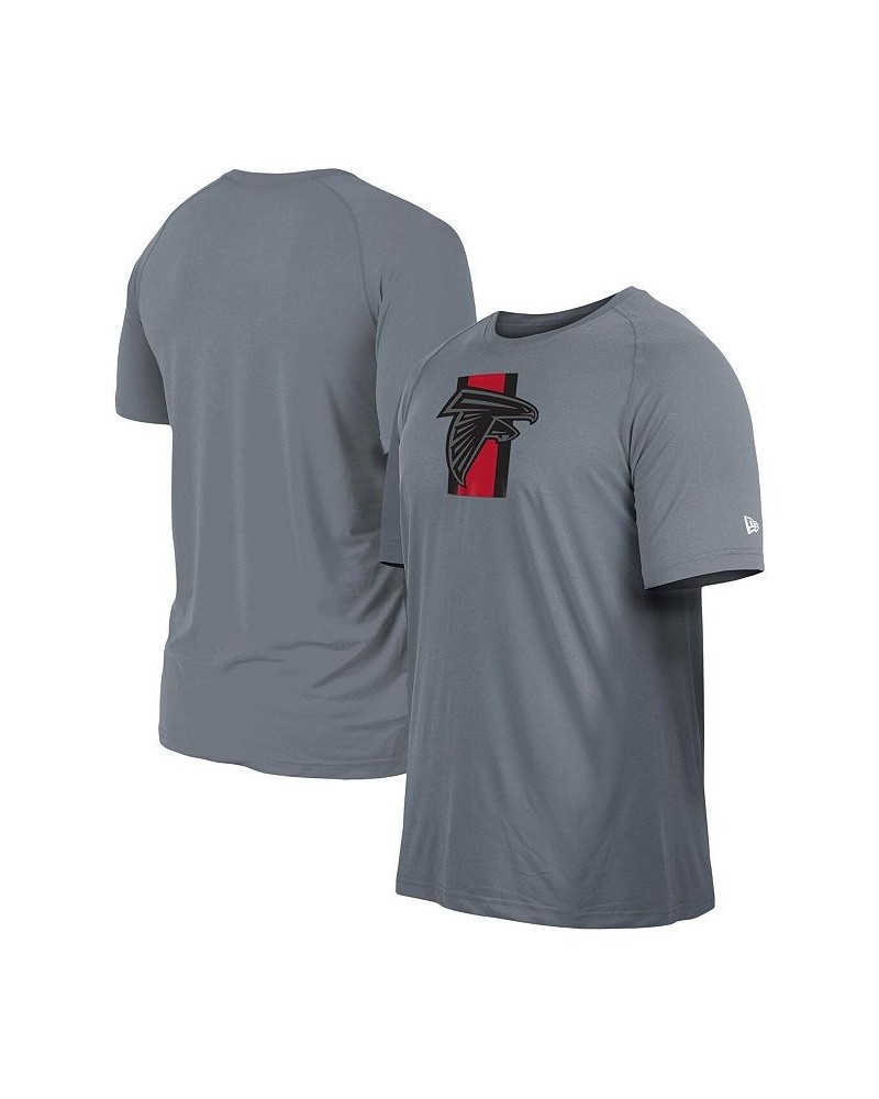 Men's Gray Atlanta Falcons Training Camp Raglan T-shirt $25.49 T-Shirts