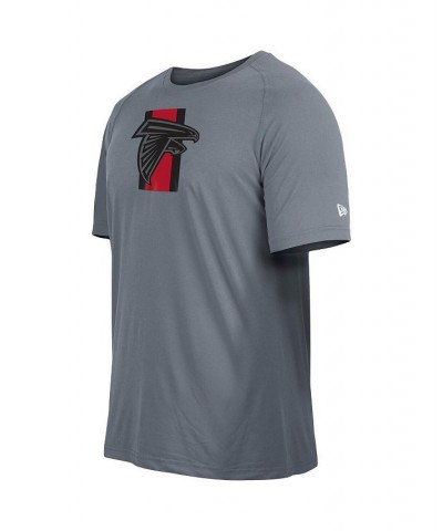 Men's Gray Atlanta Falcons Training Camp Raglan T-shirt $25.49 T-Shirts