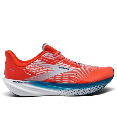 Men's Hyperion Max Running Sneakers Orange $84.60 Shoes