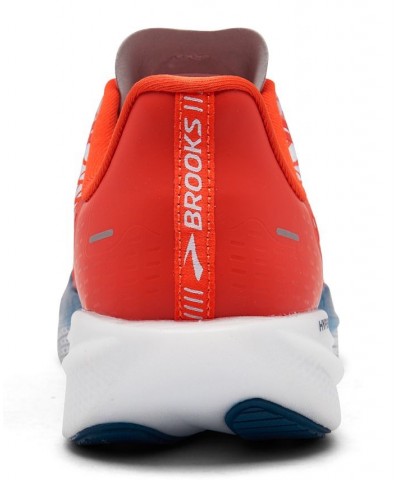 Men's Hyperion Max Running Sneakers Orange $84.60 Shoes