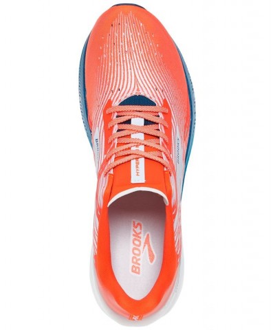 Men's Hyperion Max Running Sneakers Orange $84.60 Shoes