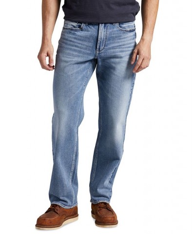 Men's Gordie Relaxed Fit Straight Leg Jeans Blue $33.20 Jeans