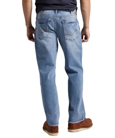 Men's Gordie Relaxed Fit Straight Leg Jeans Blue $33.20 Jeans