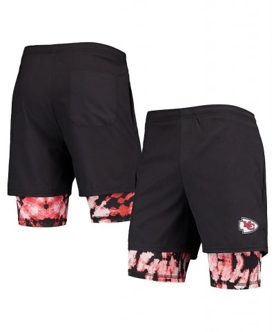 Men's Black Kansas City Chiefs Running Shorts $37.79 Shorts