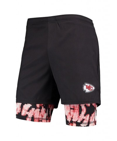 Men's Black Kansas City Chiefs Running Shorts $37.79 Shorts