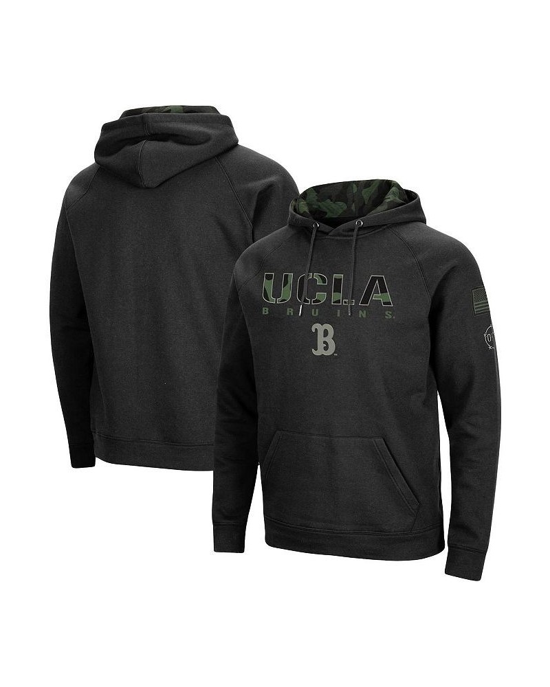 Men's Black UCLA Bruins OHT Military-Inspired Appreciation Camo Pullover Hoodie $38.99 Sweatshirt