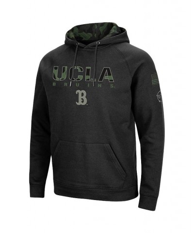 Men's Black UCLA Bruins OHT Military-Inspired Appreciation Camo Pullover Hoodie $38.99 Sweatshirt