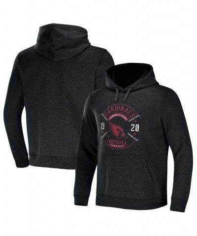 Men's NFL x Darius Rucker Collection by Heather Charcoal Arizona Cardinals Radar Pullover Hoodie $35.04 Sweatshirt