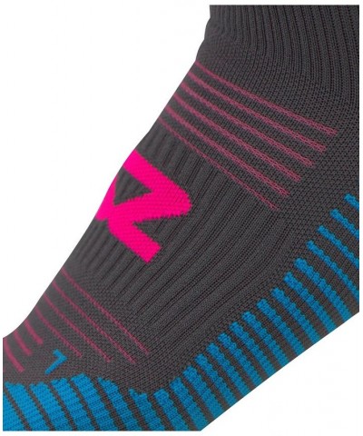 Men's Featherweight Compression Socks Slate, Neon Pink $30.00 Socks