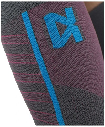 Men's Featherweight Compression Socks Slate, Neon Pink $30.00 Socks