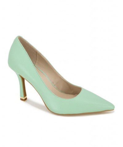 Women's Romi Pumps Mint- Leather $44.48 Shoes