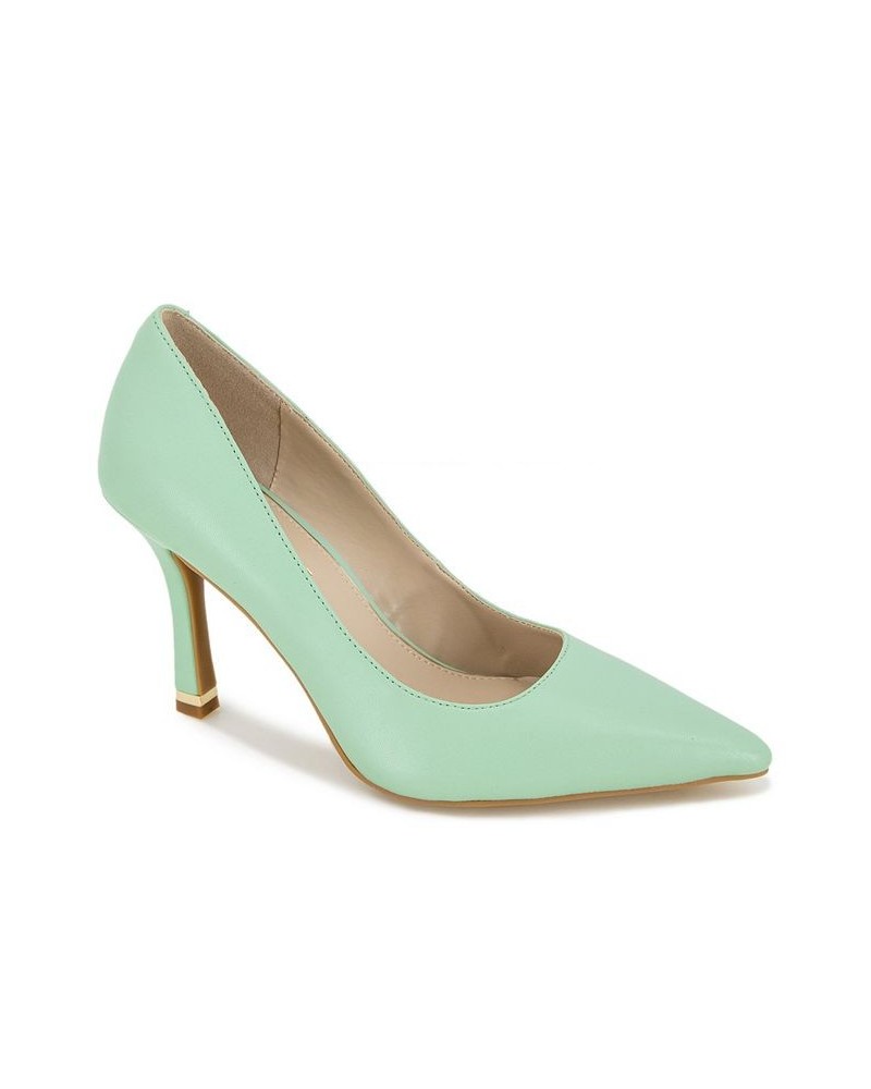 Women's Romi Pumps Mint- Leather $44.48 Shoes