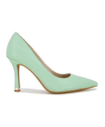 Women's Romi Pumps Mint- Leather $44.48 Shoes