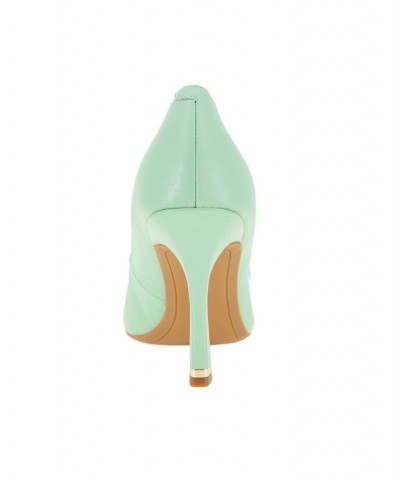 Women's Romi Pumps Mint- Leather $44.48 Shoes