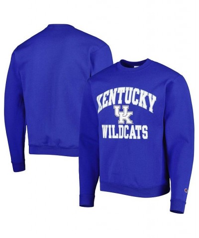 Men's Royal Kentucky Wildcats High Motor Pullover Sweatshirt $33.79 Sweatshirt