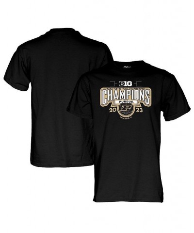 Men's Black Purdue Boilermakers 2023 Big Ten Men's Basketball Conference Tournament Champions T-shirt $16.00 T-Shirts