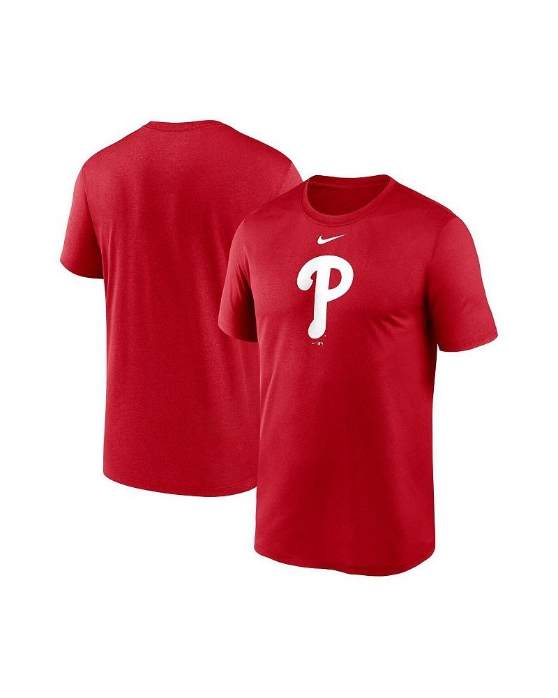 Men's Red Philadelphia Phillies New Legend Logo T-shirt $23.50 T-Shirts