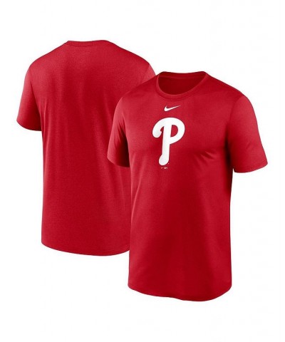 Men's Red Philadelphia Phillies New Legend Logo T-shirt $23.50 T-Shirts